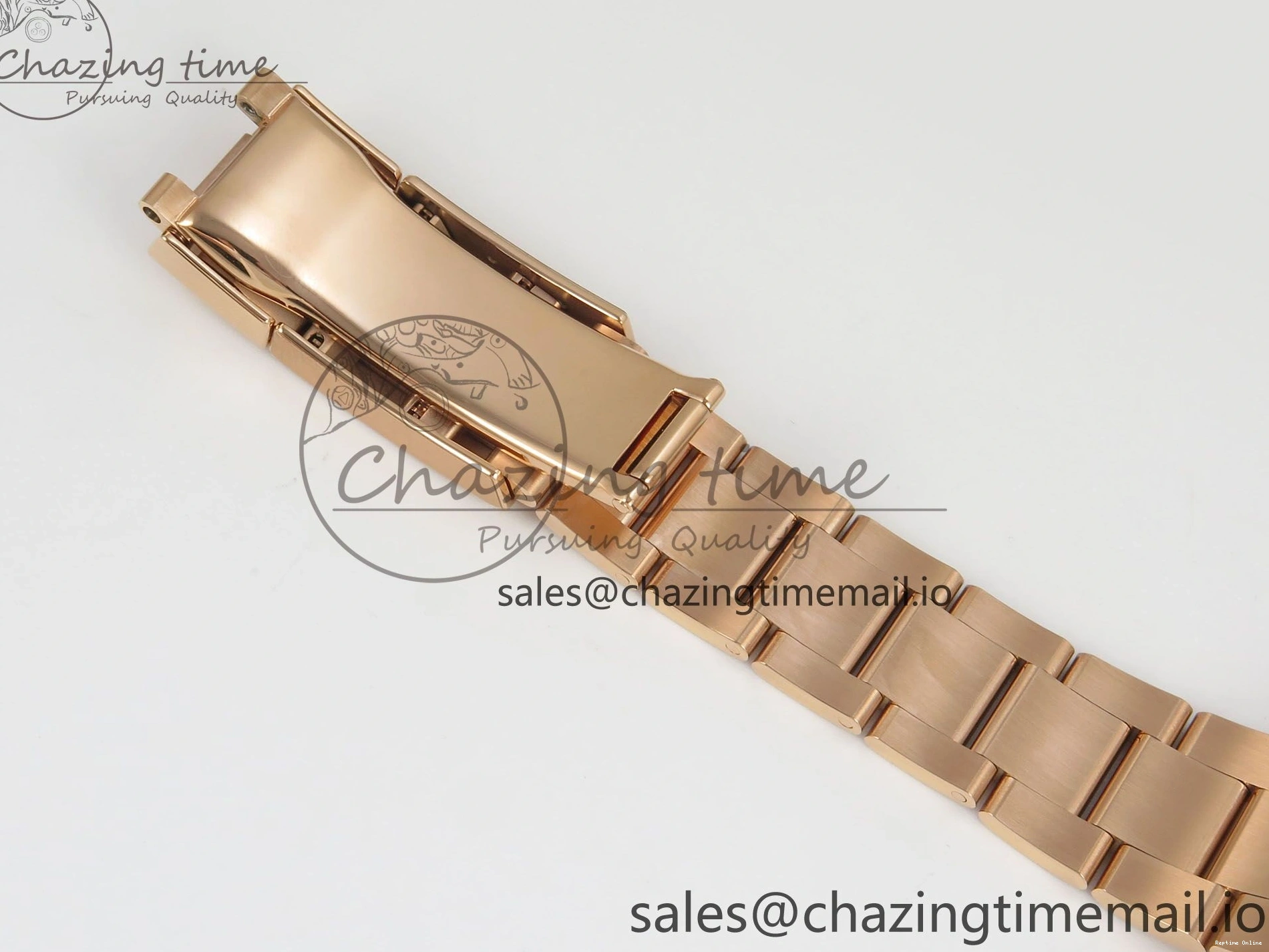 0203 FlexibleFit Daytona 116595 RBOW Rainbow IPKF Best Edition Black RG Dial on RG Bracelet DD 276